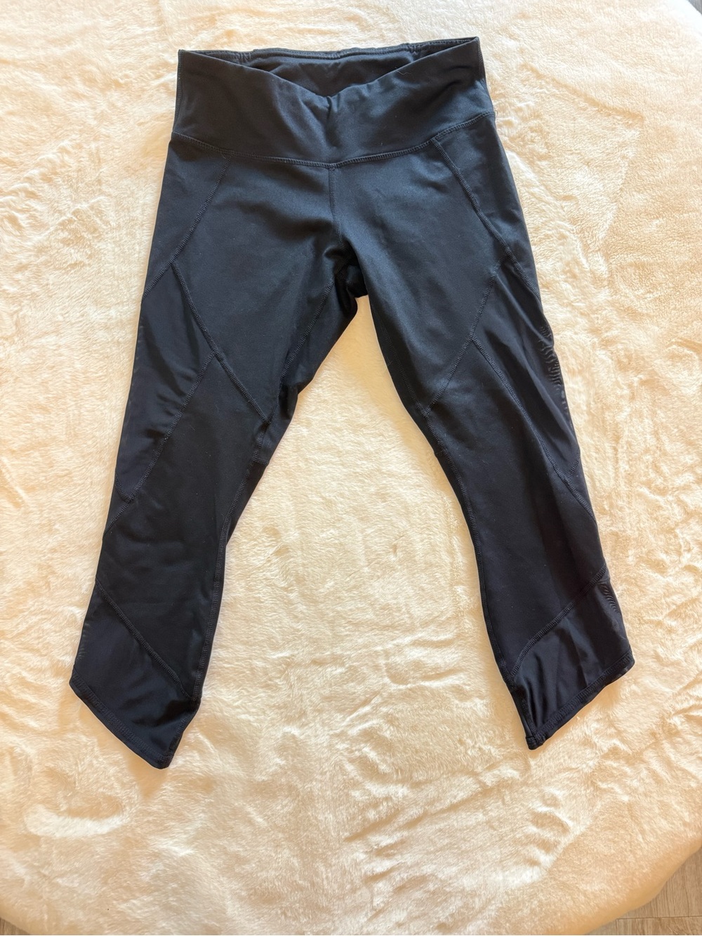 Active Life Black Capri Leggings for Women